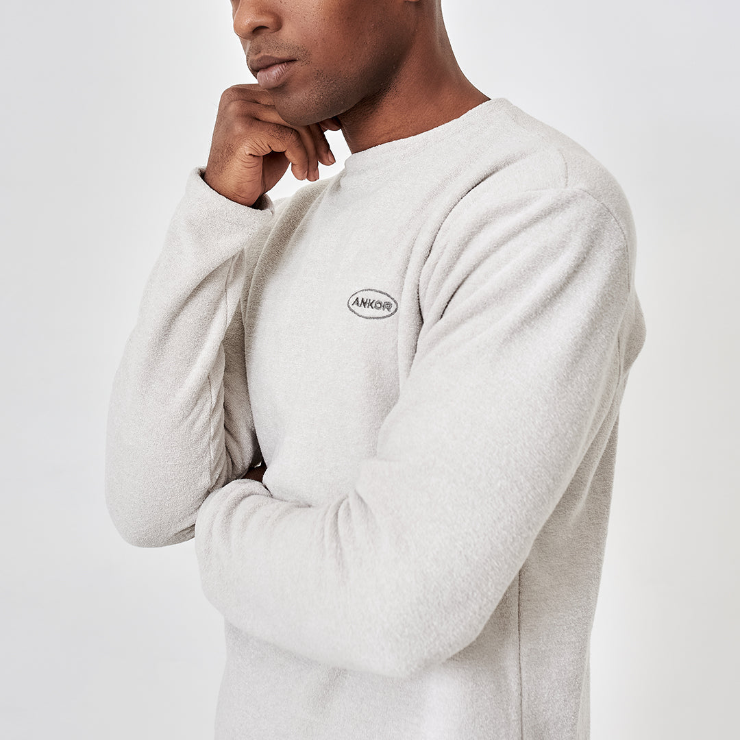 Blusa Fleece Melange