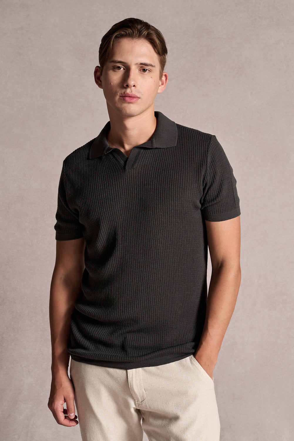 Polo Tricot Canelada