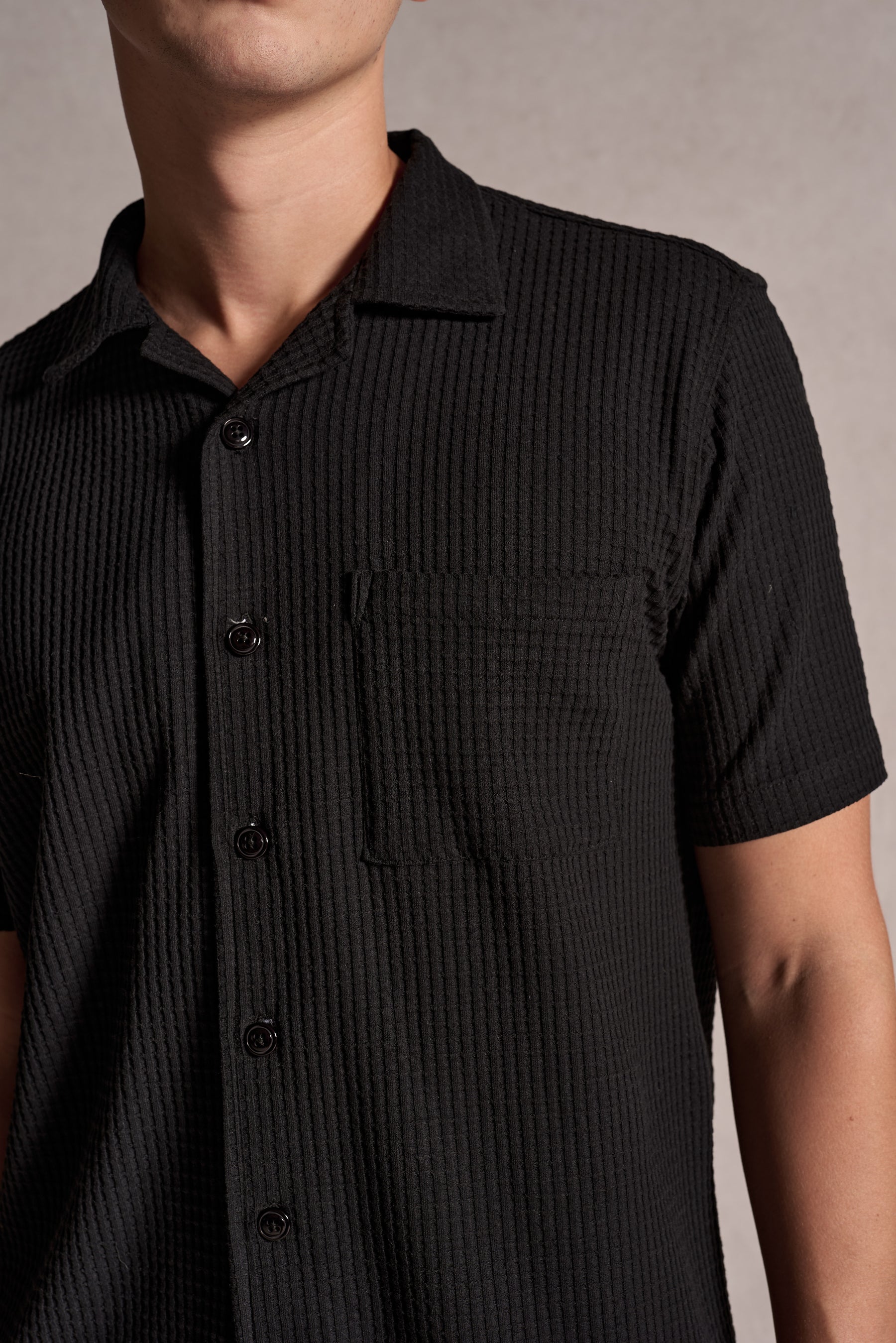 Camisa Waffle MC