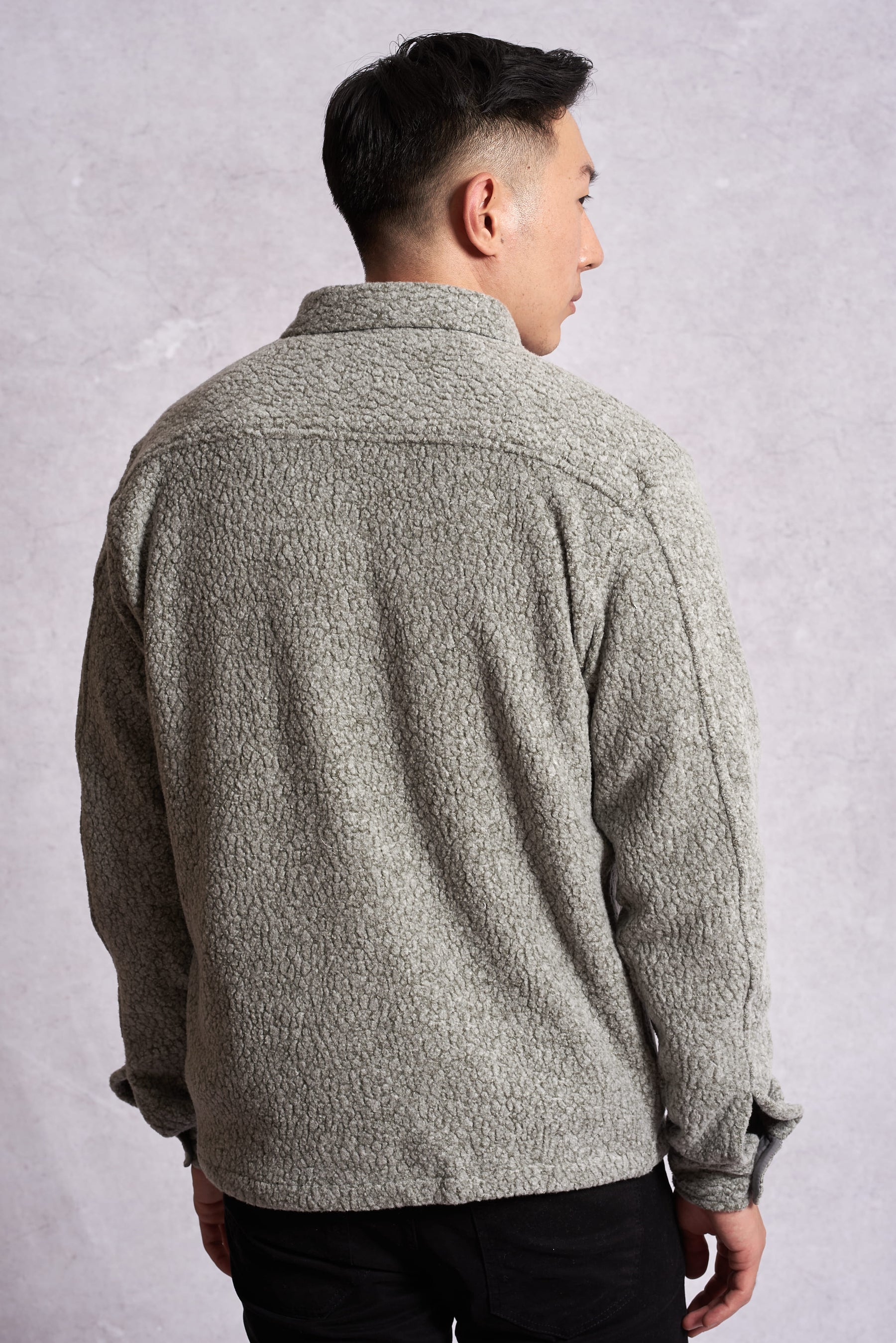 Camisa Sherpa Melange