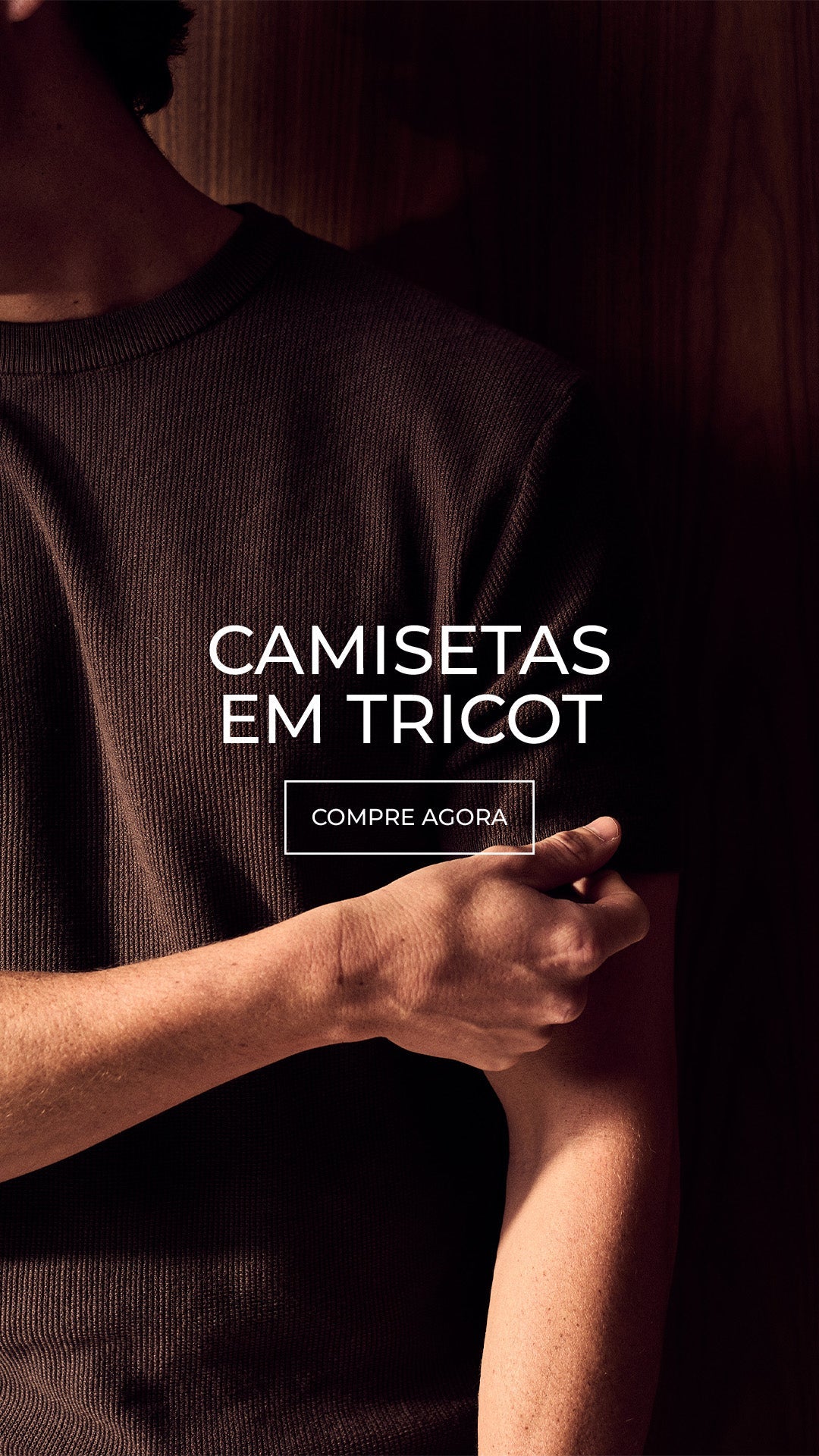 Camisetas em Tricot