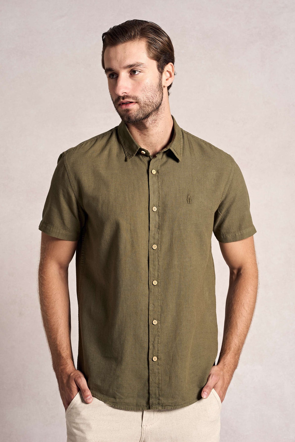 Camisa Linho MC