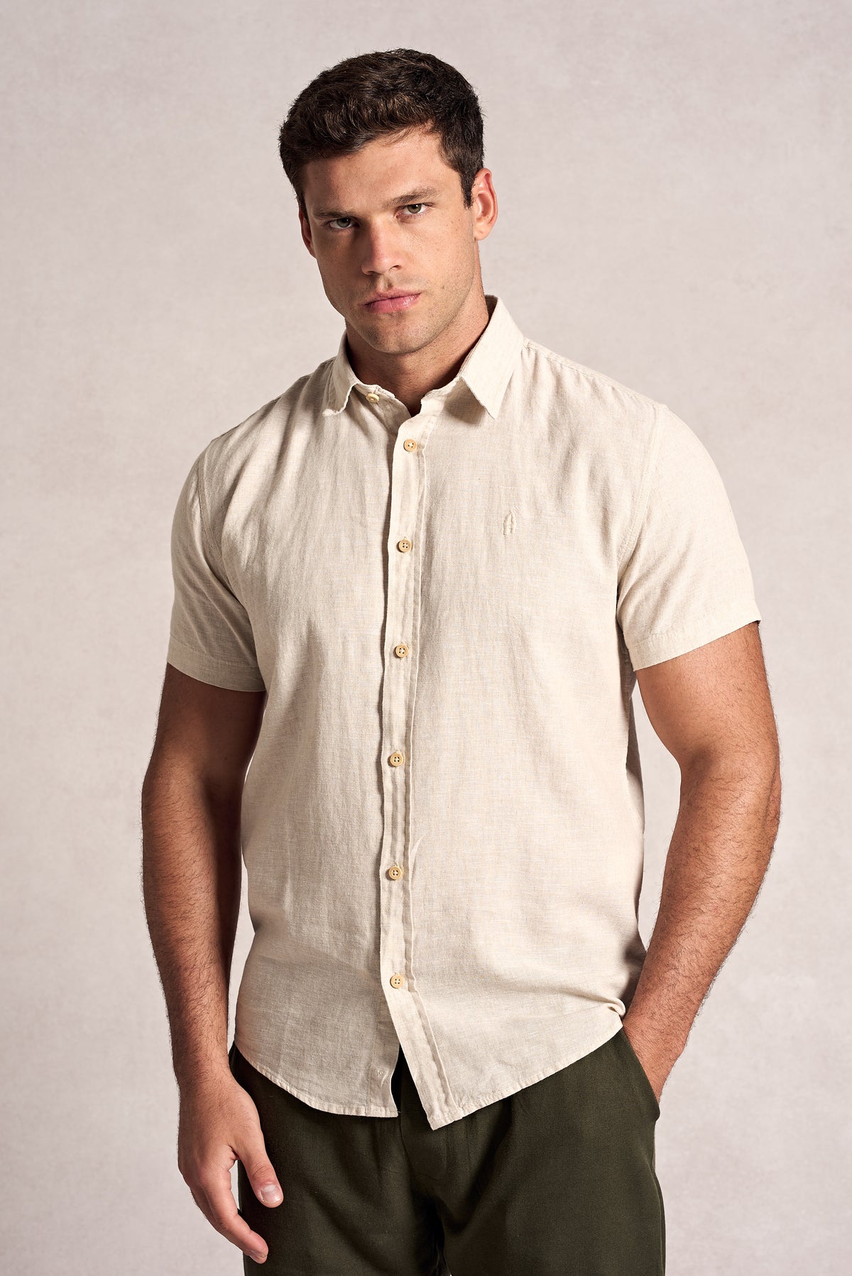 Camisa Linho MC