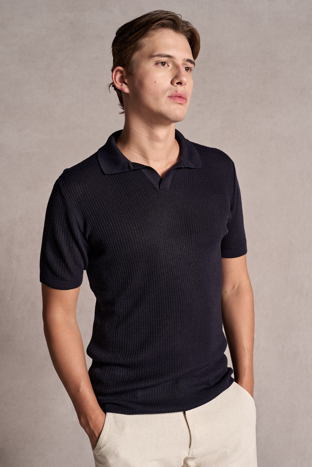 Polo Tricot Canelada