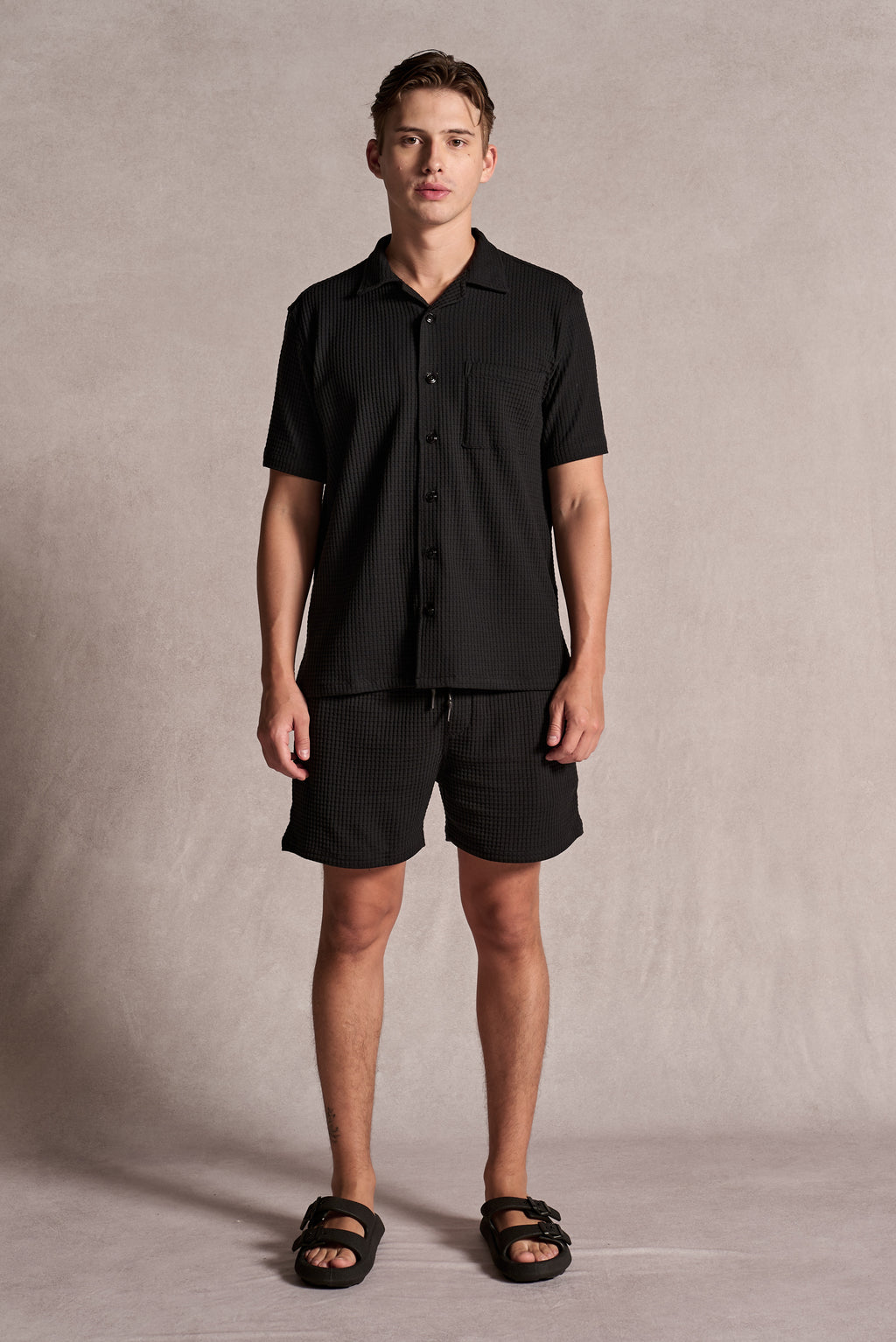 Camisa Waffle MC - Ankor Design