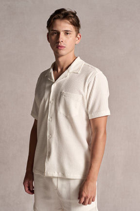 Camisa Waffle MC