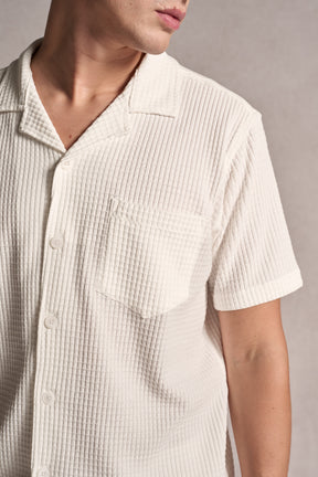Camisa Waffle MC