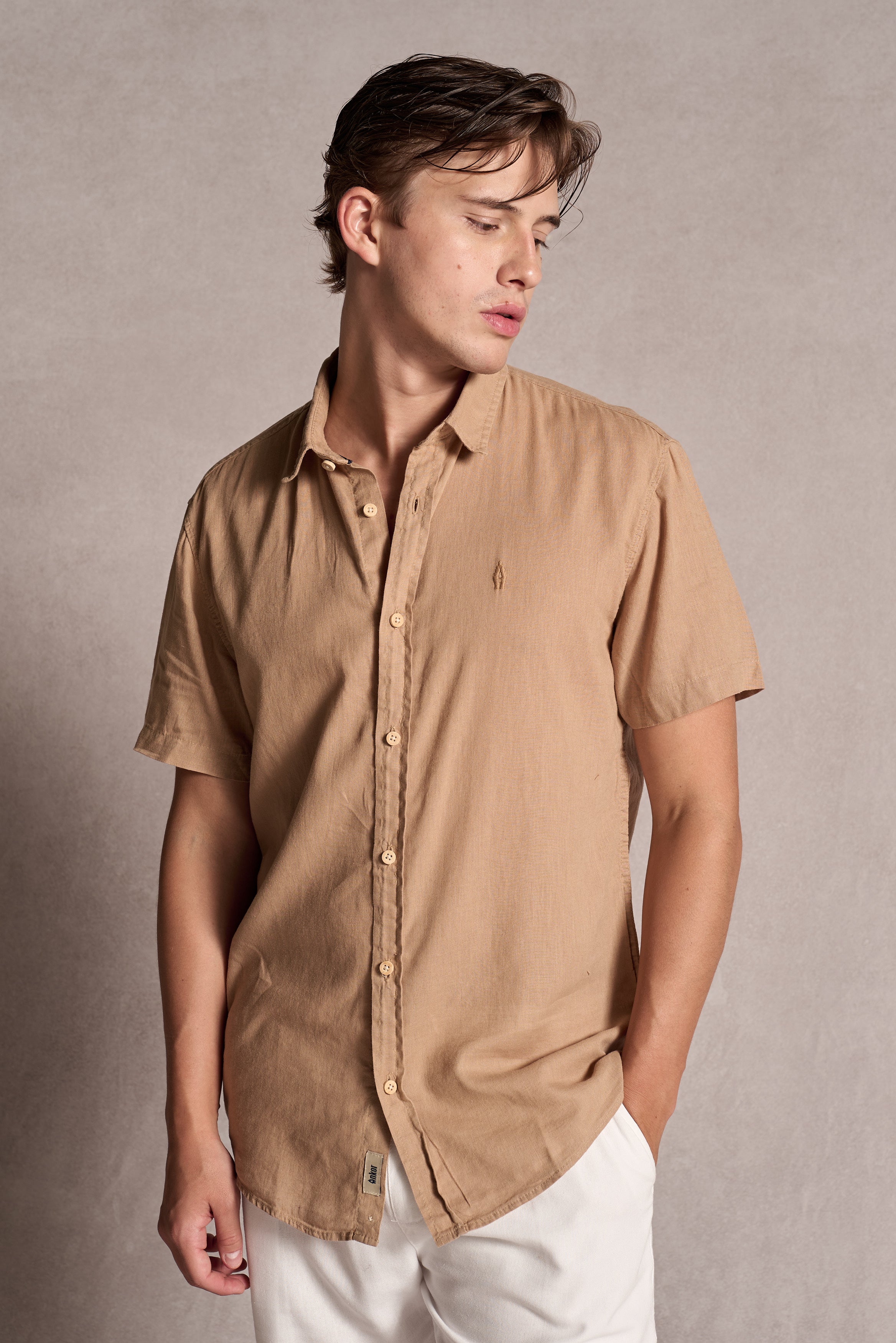 Camisa Linho MC