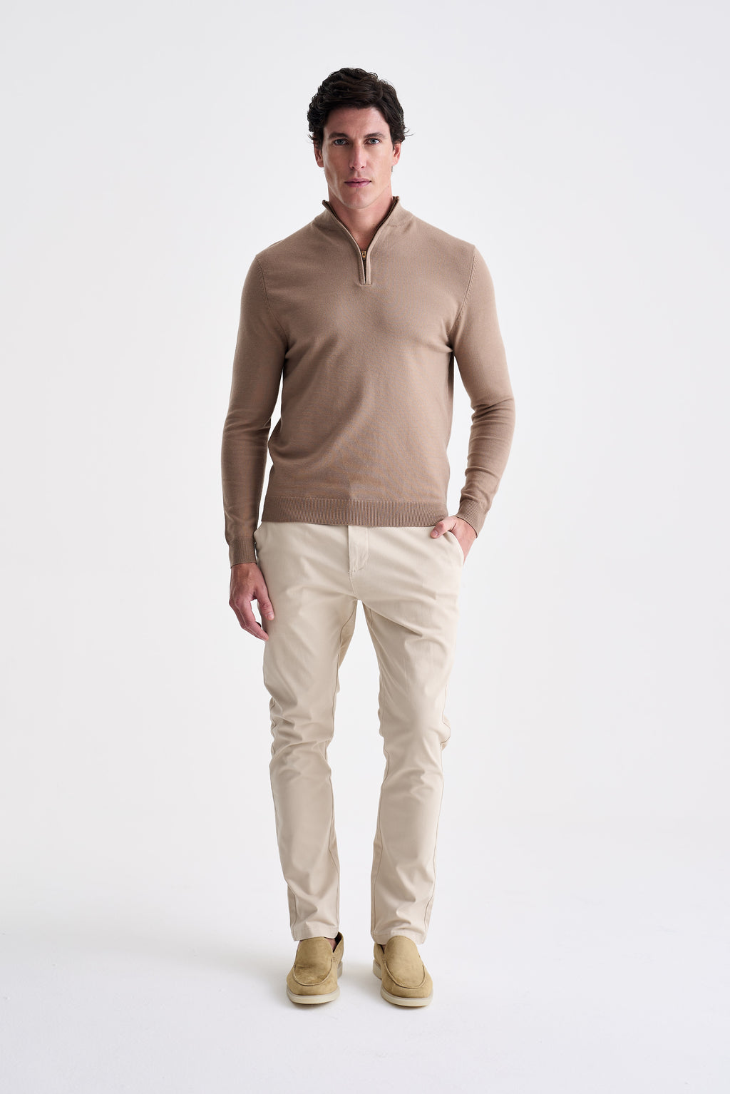 Tricot Gola Alta e Zíper - Ankor Design