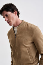 Jaqueta Bomber Suede - Ankor Design