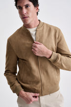 Jaqueta Bomber Suede - Ankor Design