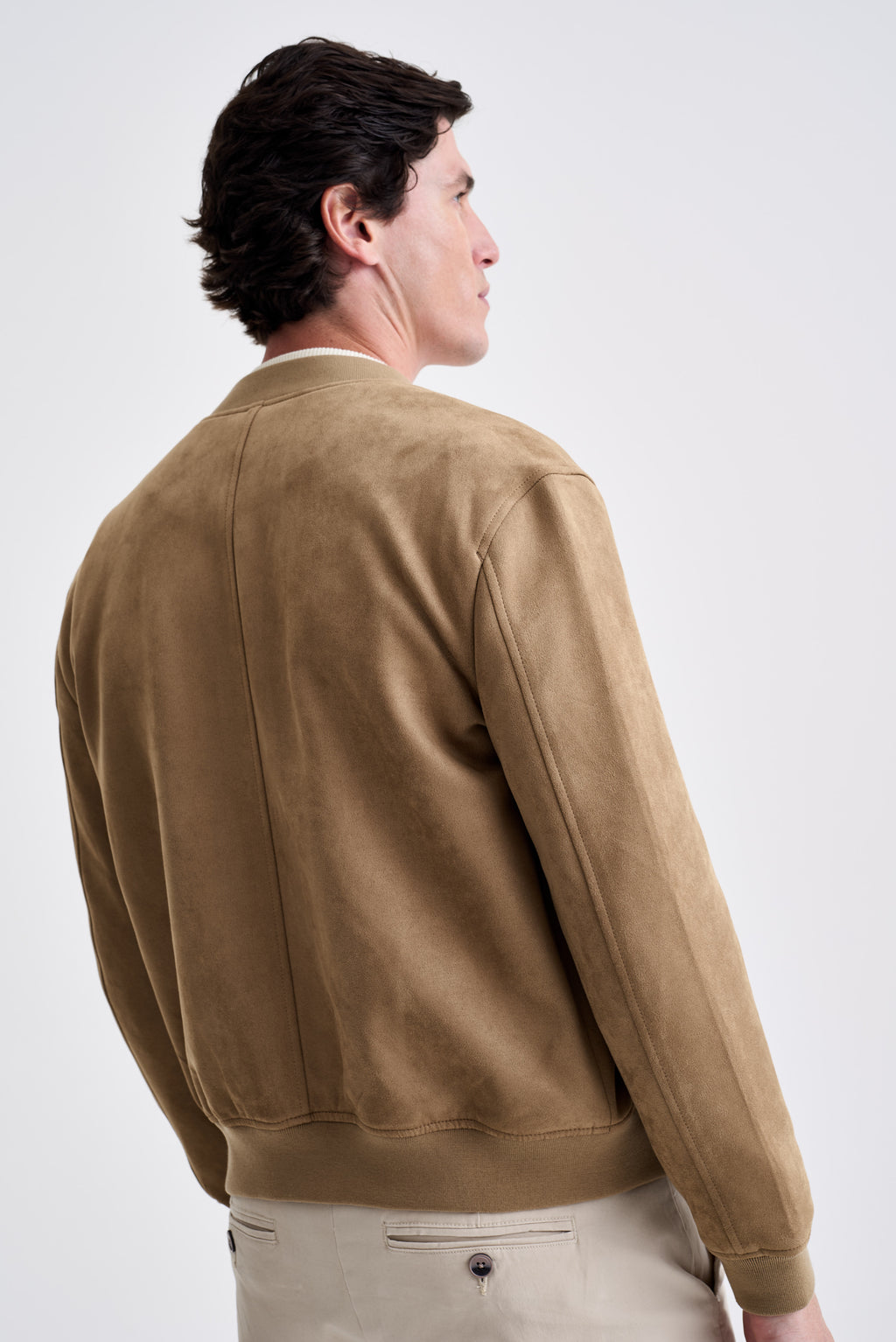 Jaqueta Bomber Suede - Ankor Design