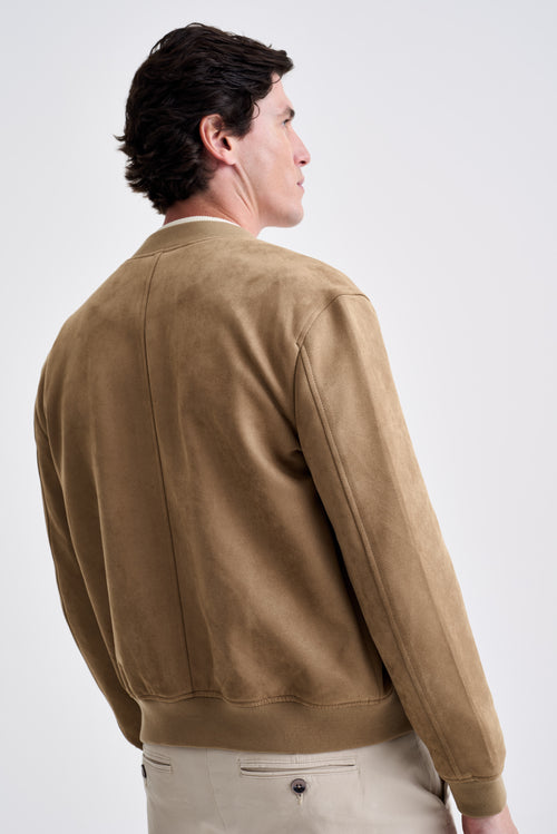 Jaqueta Bomber Suede - Ankor Design