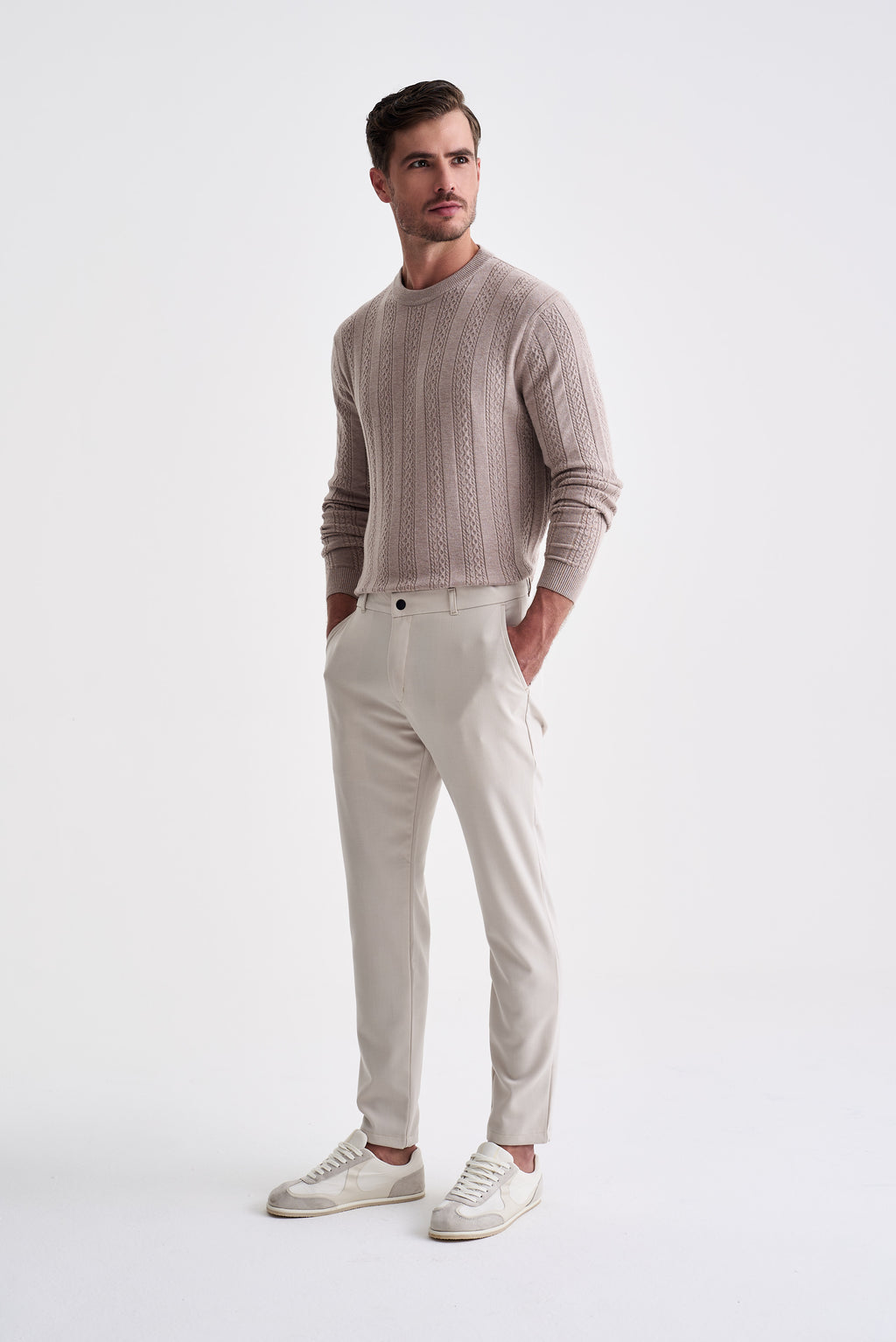 Calça Melange Alfaiataria - Ankor Design