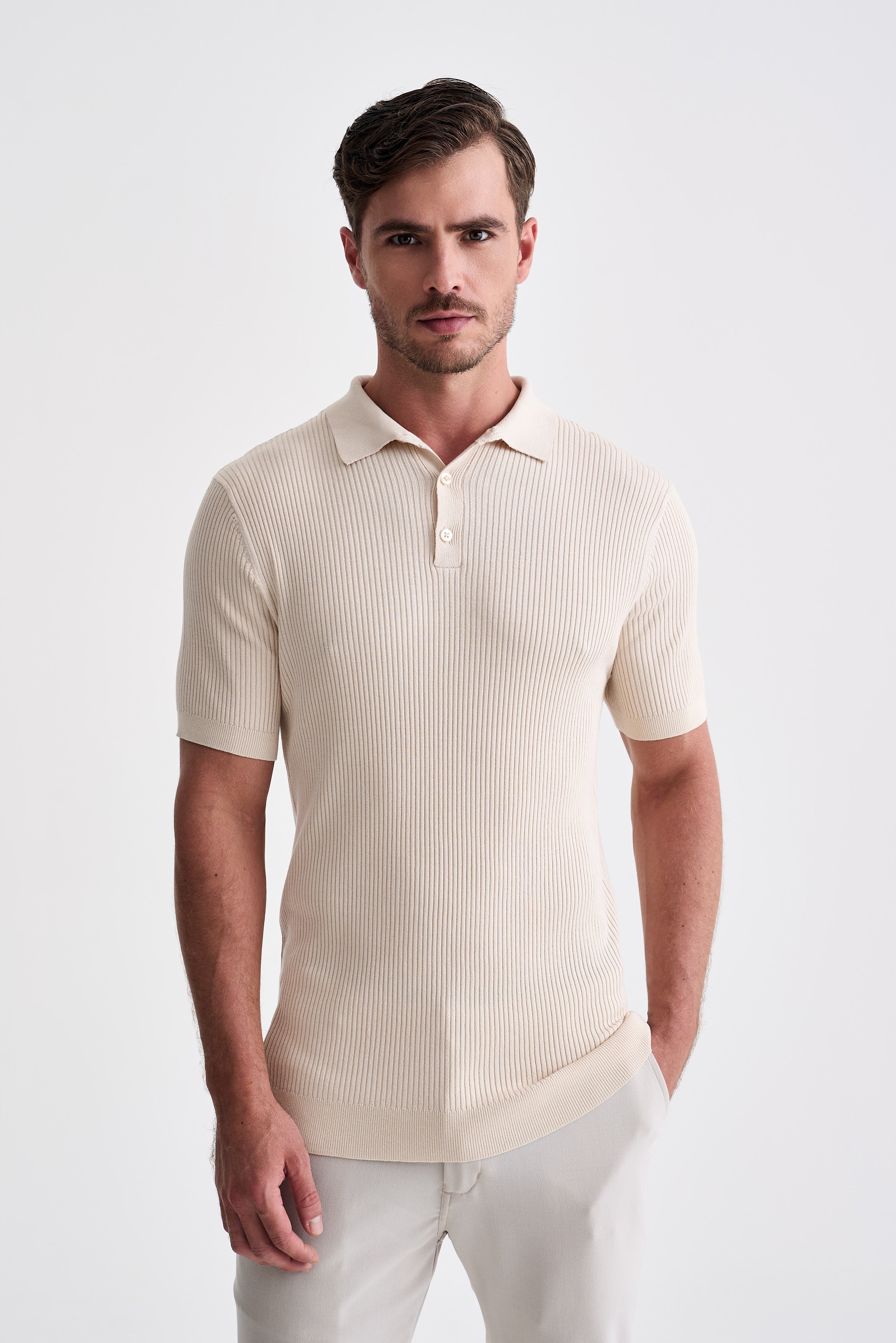 Polo Tricot Canelada