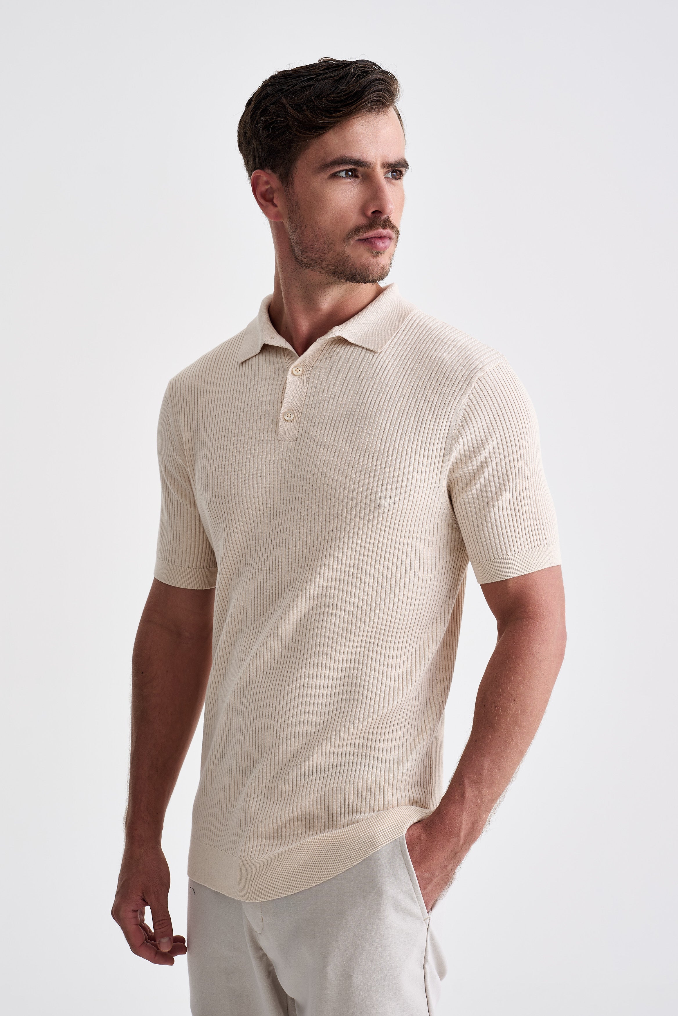 Polo Tricot Canelada