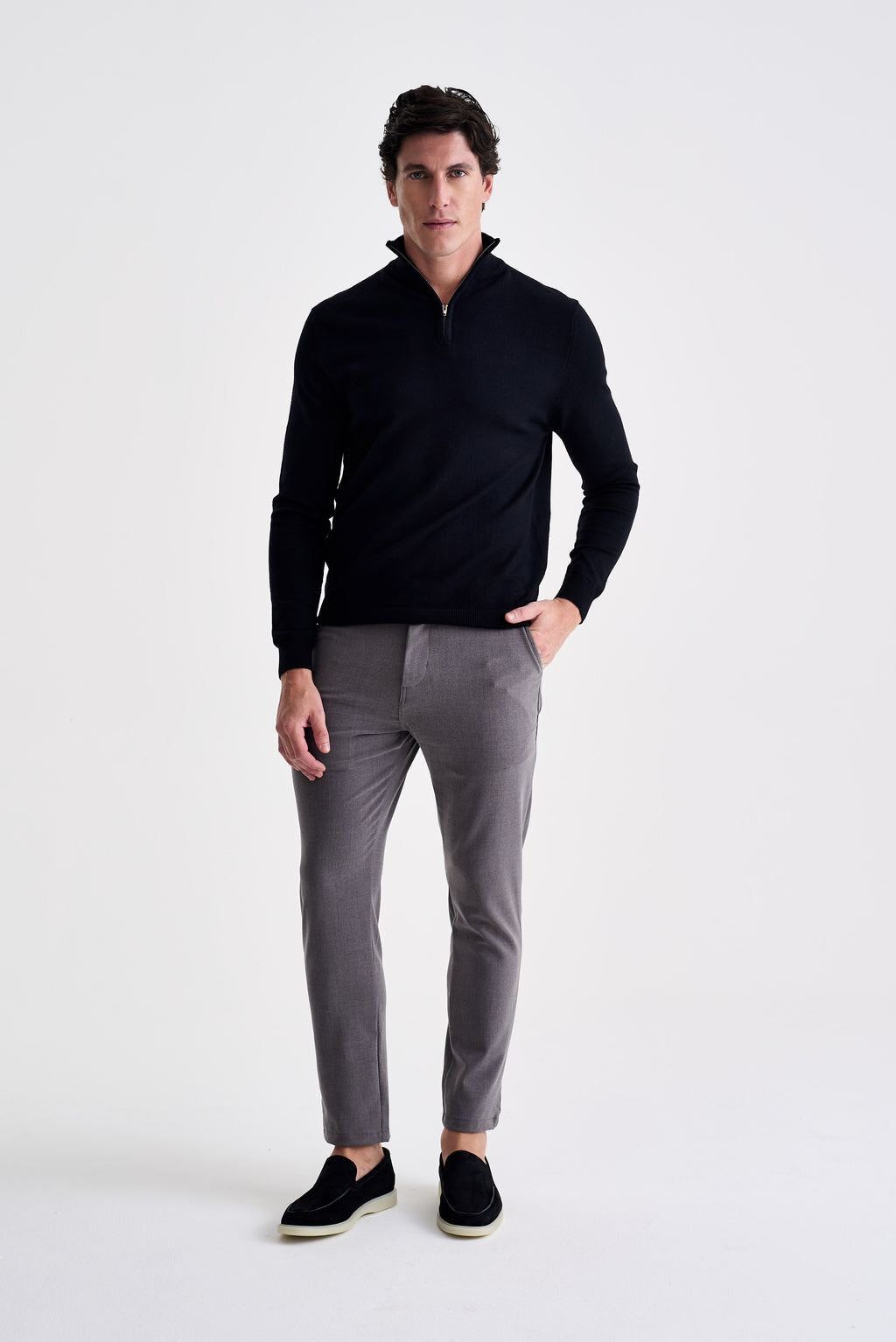 Tricot Gola Alta e Zíper - Ankor Design