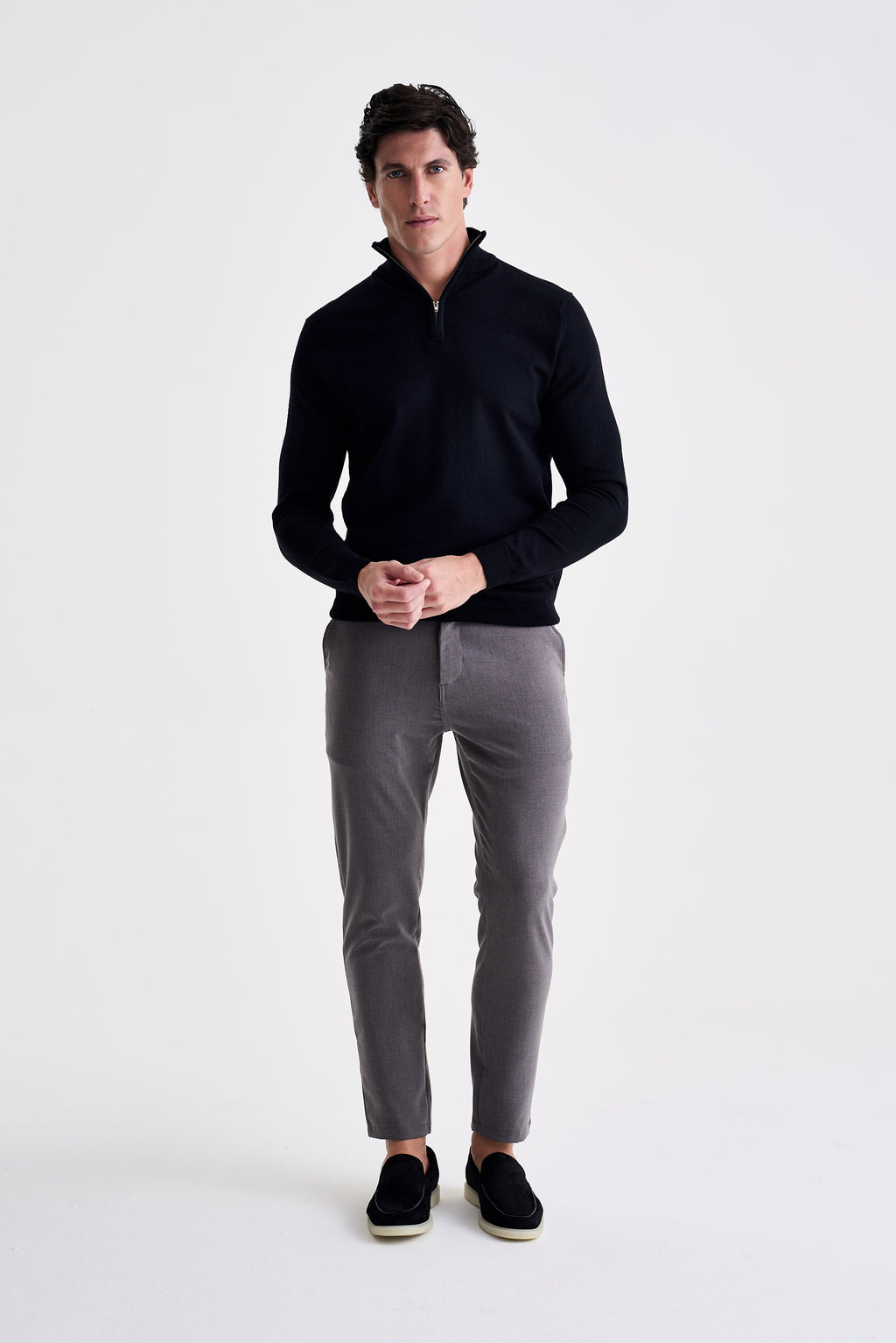 Tricot Gola Alta e Zíper - Ankor Design
