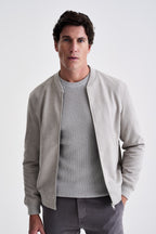 Jaqueta Bomber Suede - Ankor Design