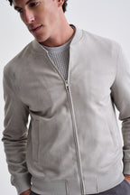 Jaqueta Bomber Suede - Ankor Design