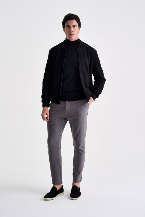 Jaqueta Bomber Suede - Ankor Design