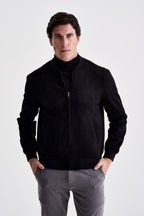 Jaqueta Bomber Suede - Ankor Design