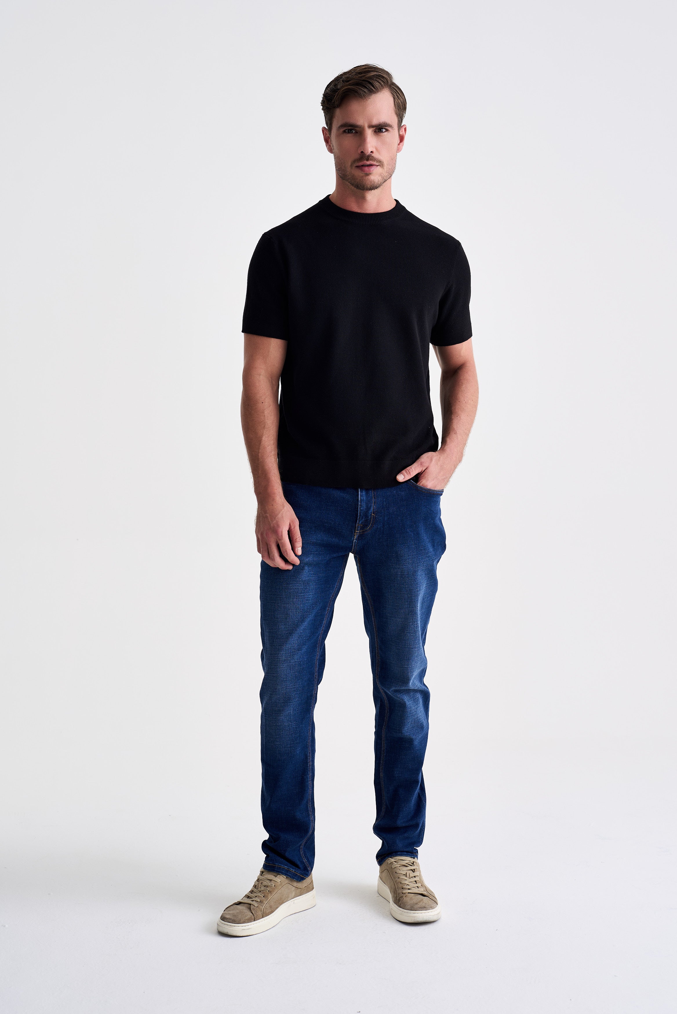 Camiseta Tricot Texturizada - Ankor Design