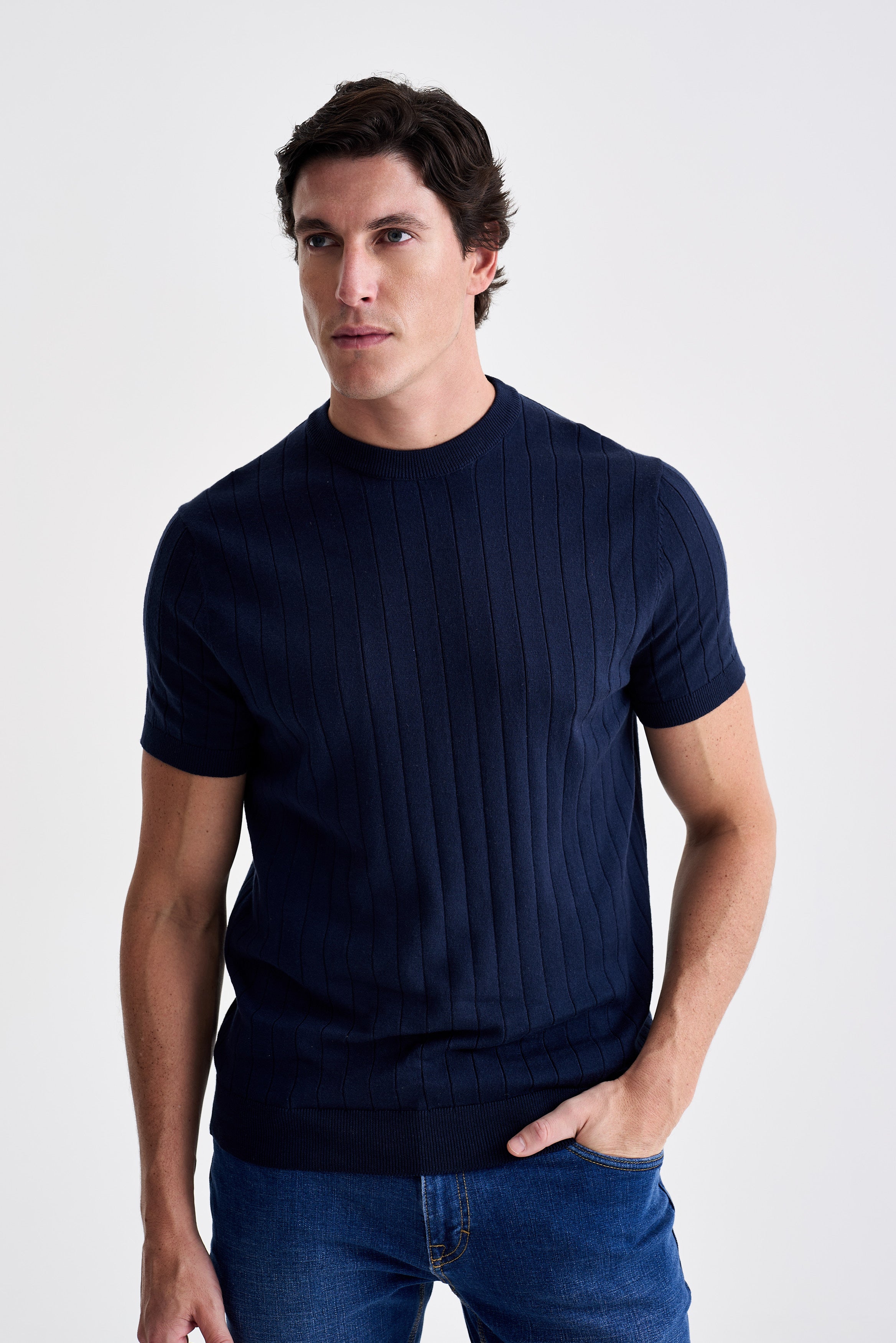 Camiseta Tricot Canelada - Ankor Design