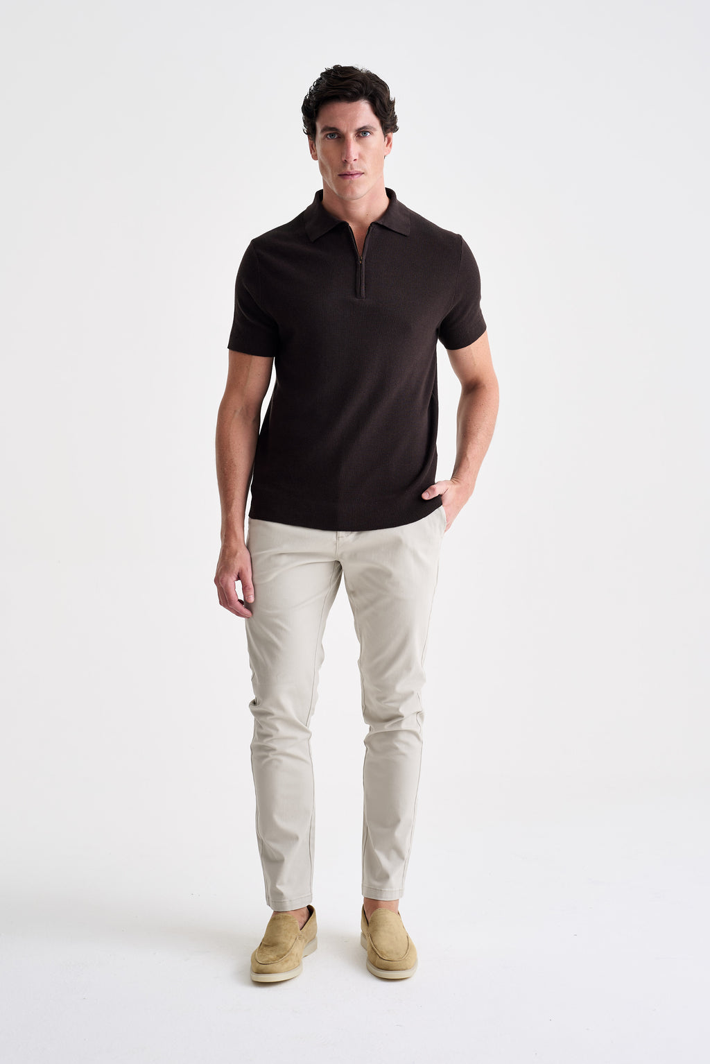 Polo Tricot Zíper - Ankor Design