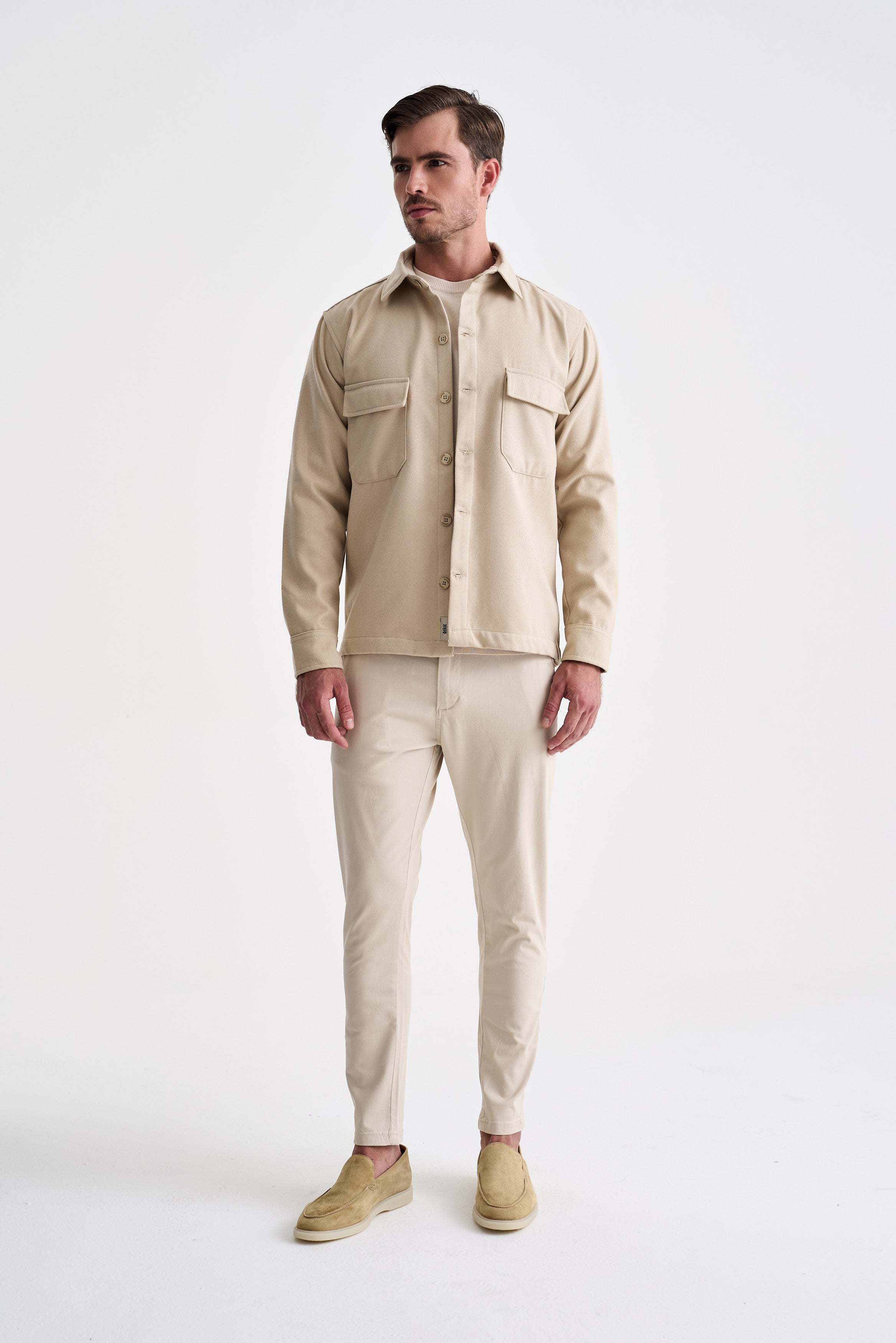 Camisa Lã Twill