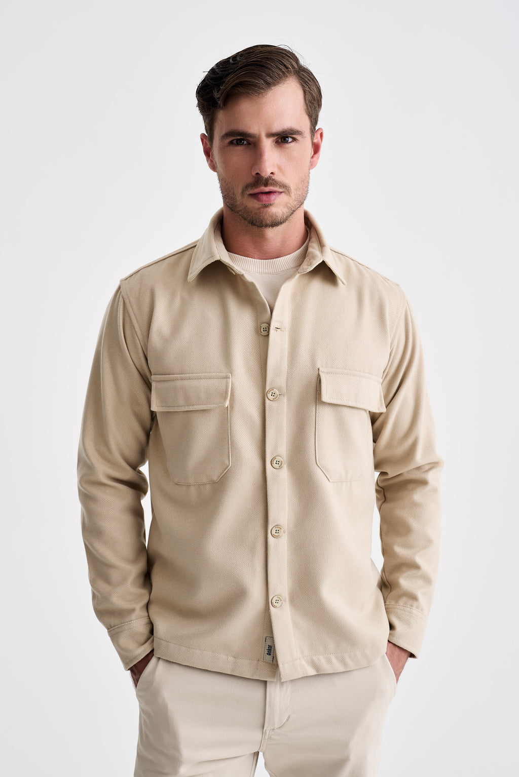 Camisa Lã Twill