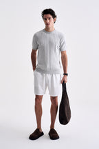 Camiseta Tricot Canelada - Ankor Design