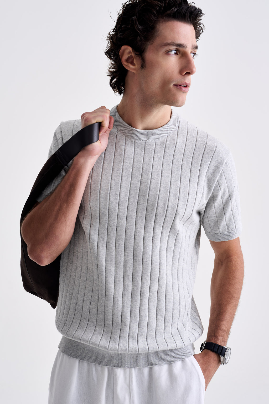 Camiseta Tricot Canelada - Ankor Design
