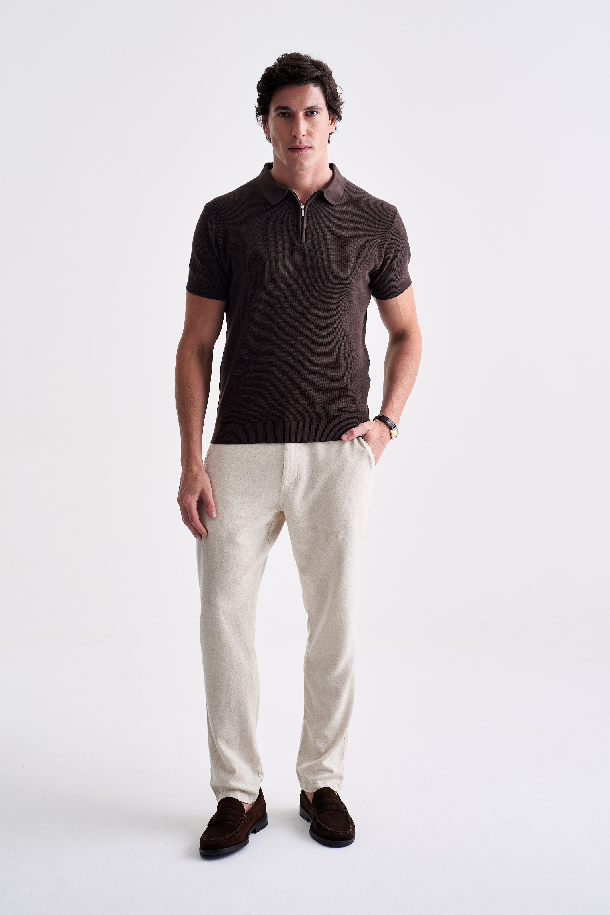 Polo Tricot Zíper - Ankor Design