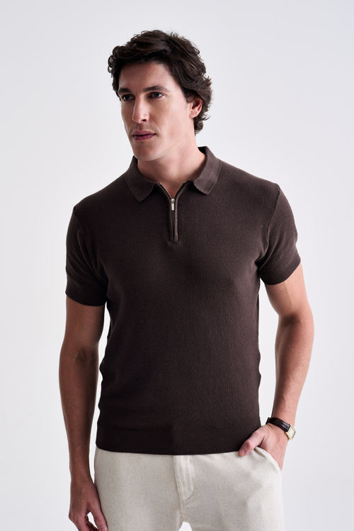 Polo Tricot Zíper - Ankor Design