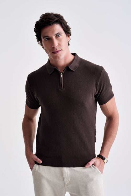 Polo Tricot Zíper - Ankor Design