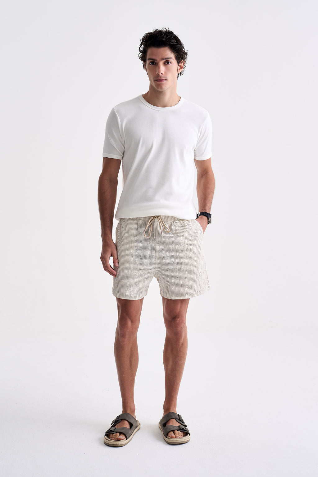 Shorts Praia Stripe - Ankor Design
