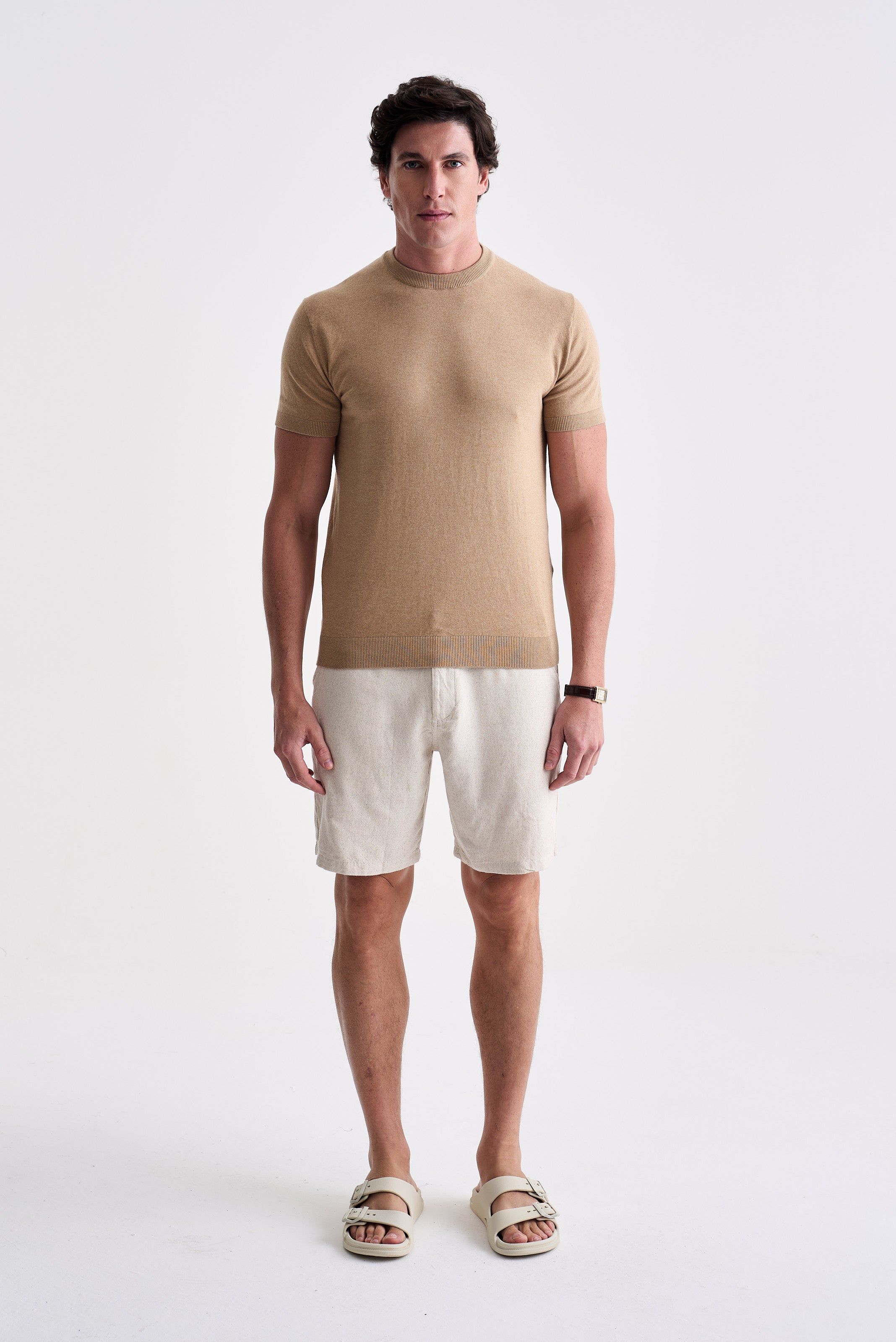 Camiseta Tricot - Bege - Ankor Design