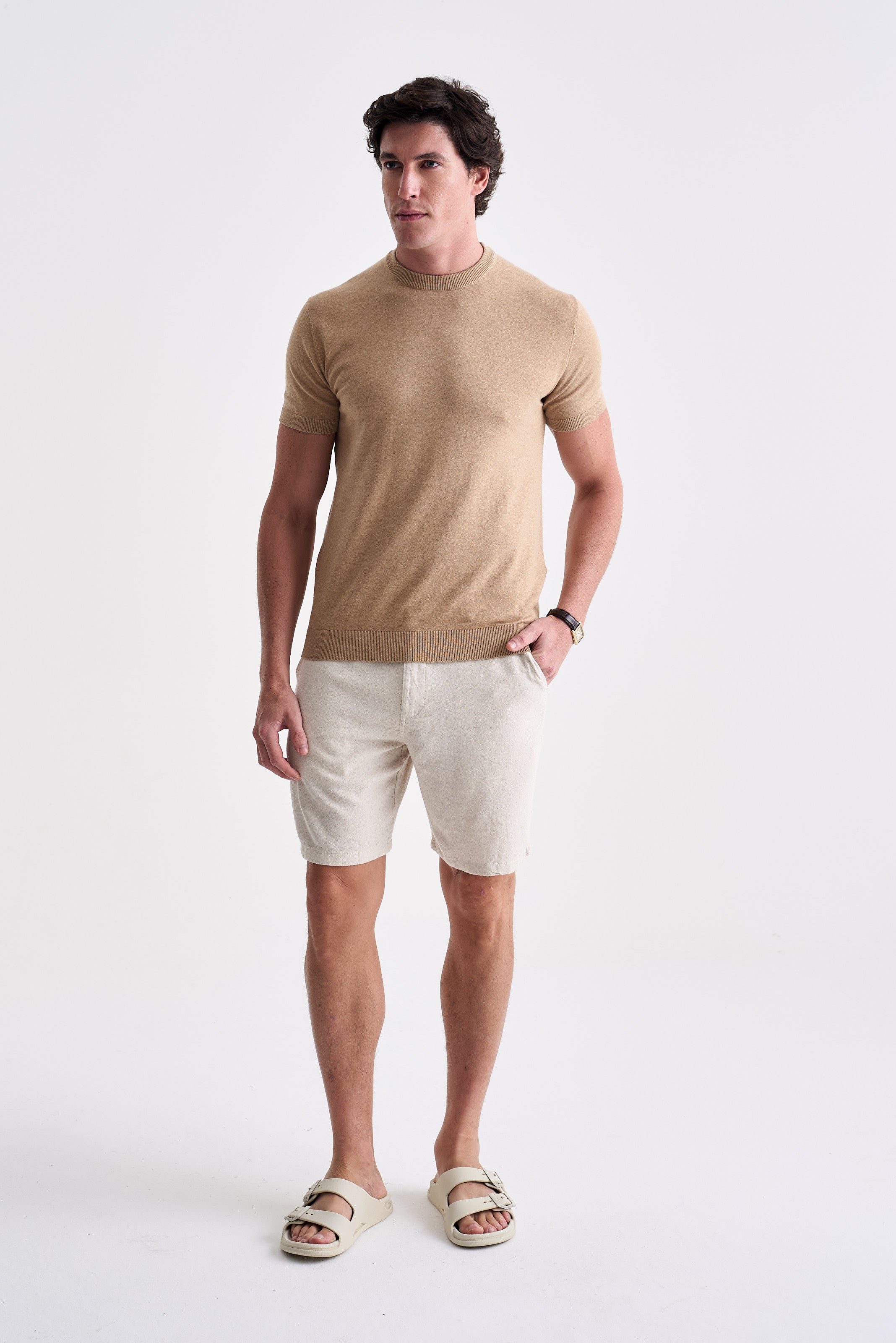Camiseta Tricot - Bege - Ankor Design