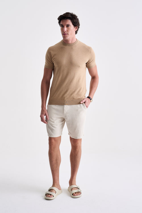 Camiseta Tricot - Bege - Ankor Design