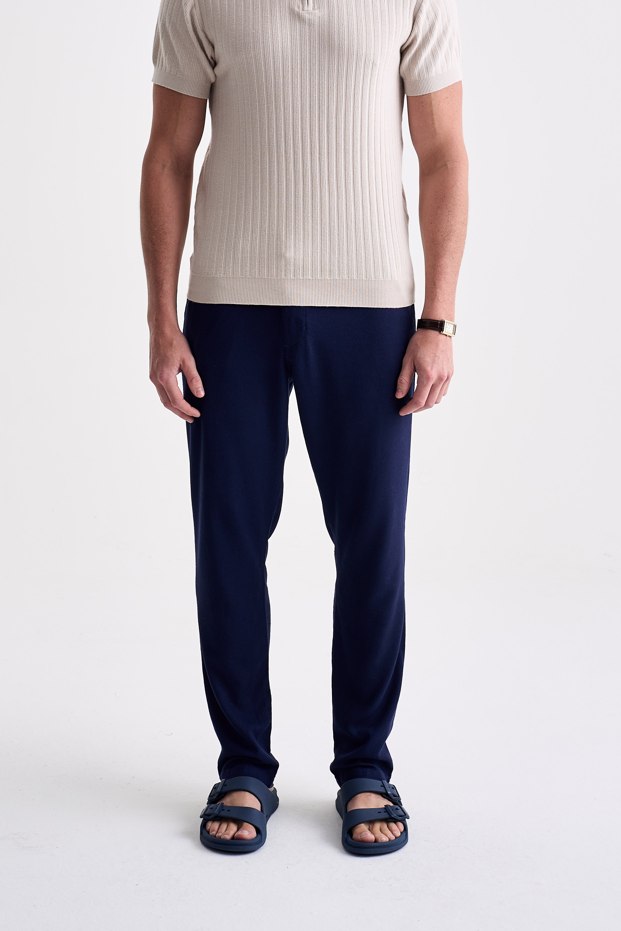 Polo Tricot Zíper Texturizada - Ankor Design