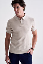 Polo Tricot Zíper Texturizada - Ankor Design