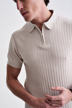 Polo Tricot Zíper Texturizada - Ankor Design