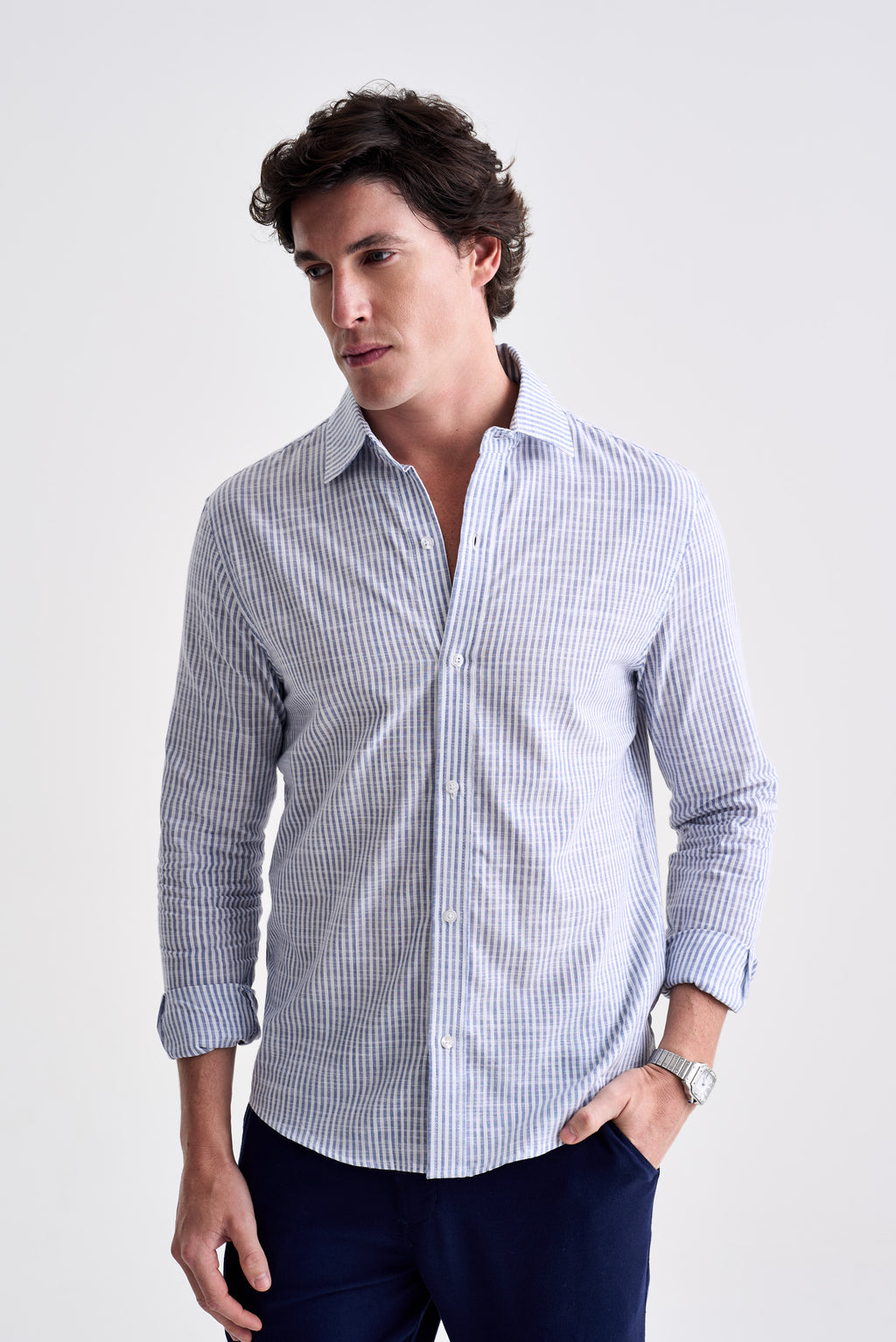 Camisa Stripe ML - Ankor Design