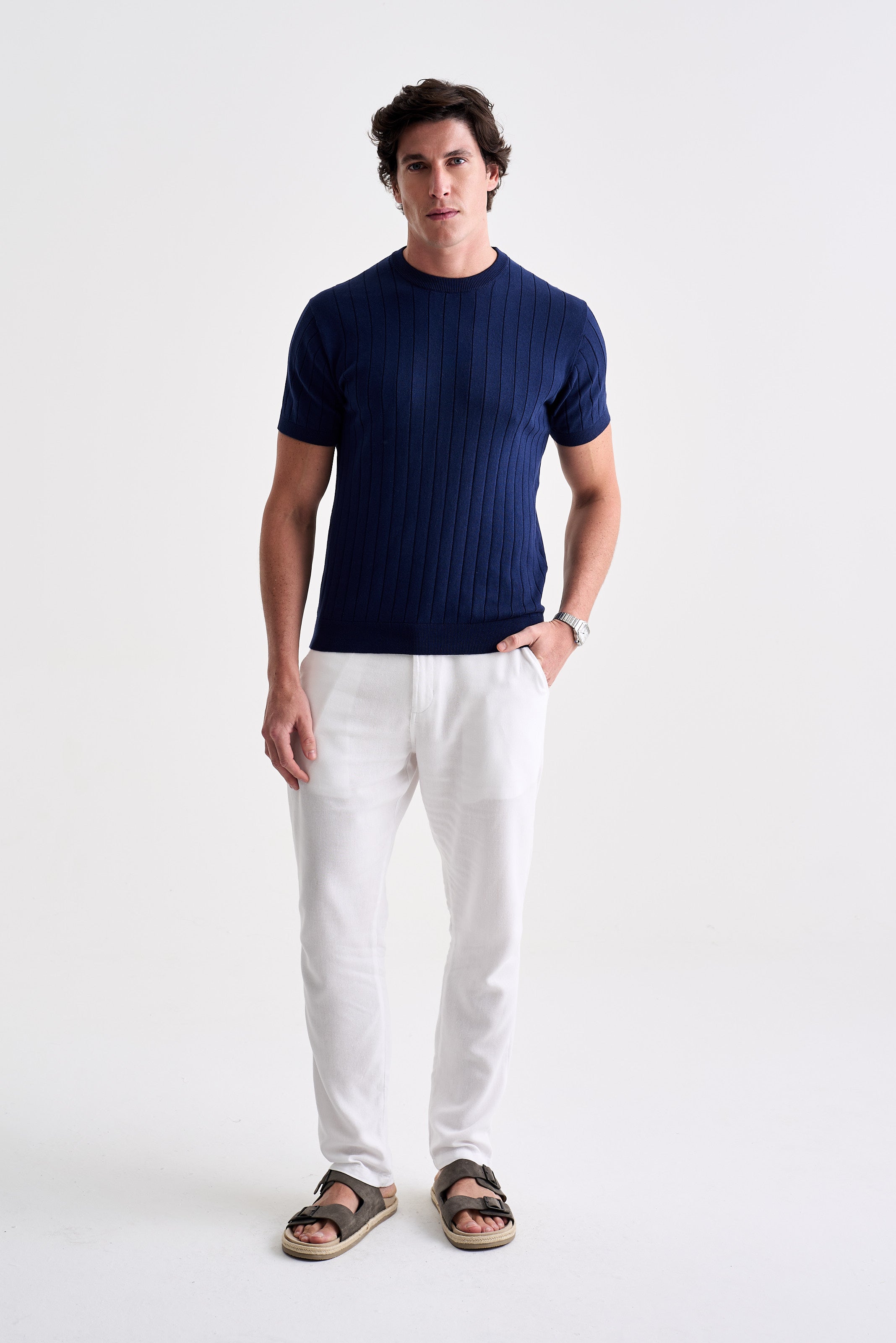 Camiseta Tricot Canelada - Ankor Design