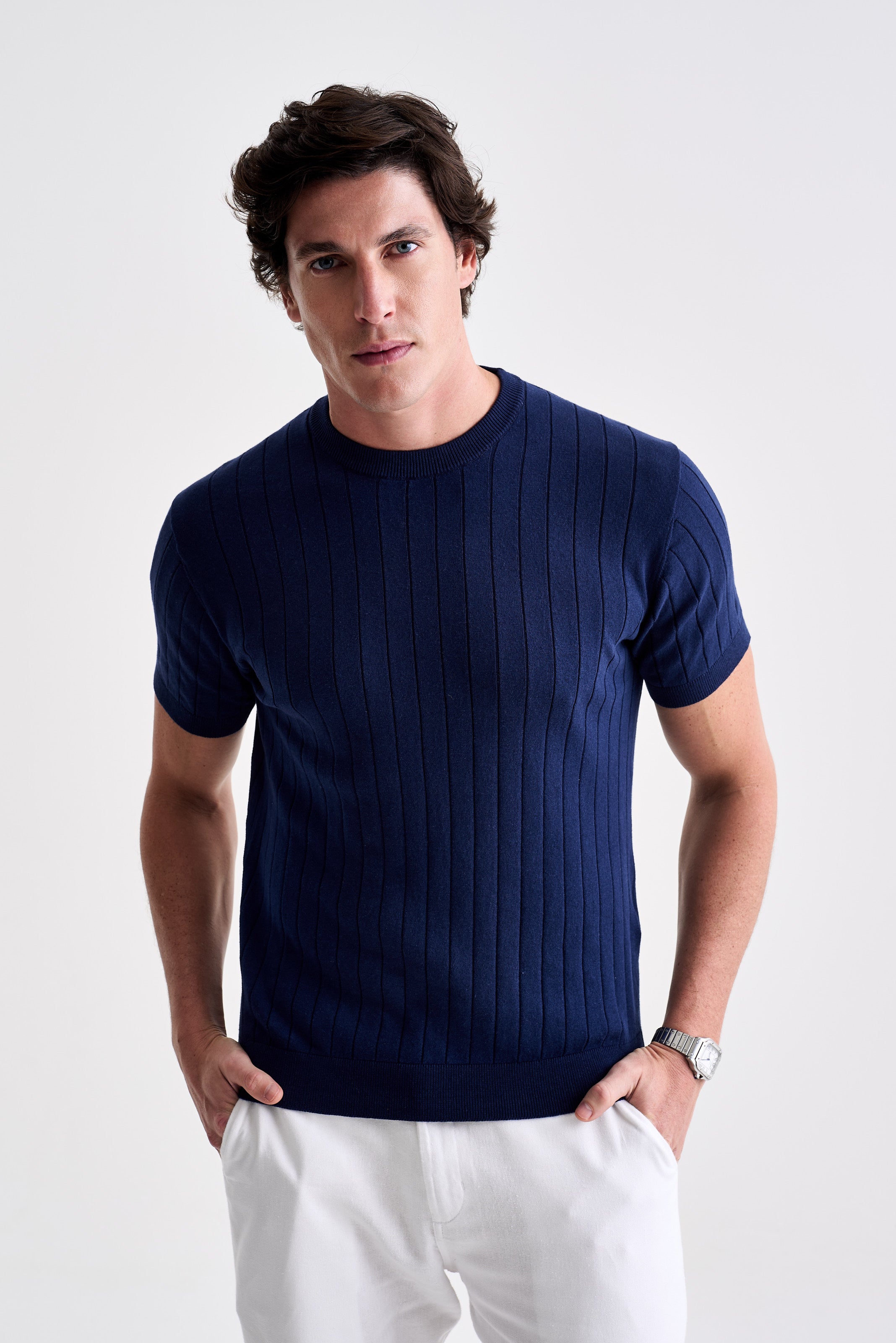 Camiseta Tricot Canelada - Ankor Design