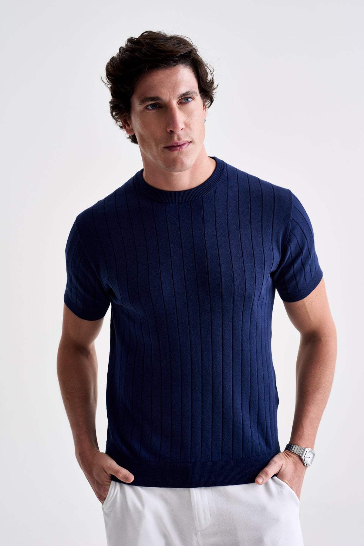 Camiseta Tricot Canelada - Ankor Design