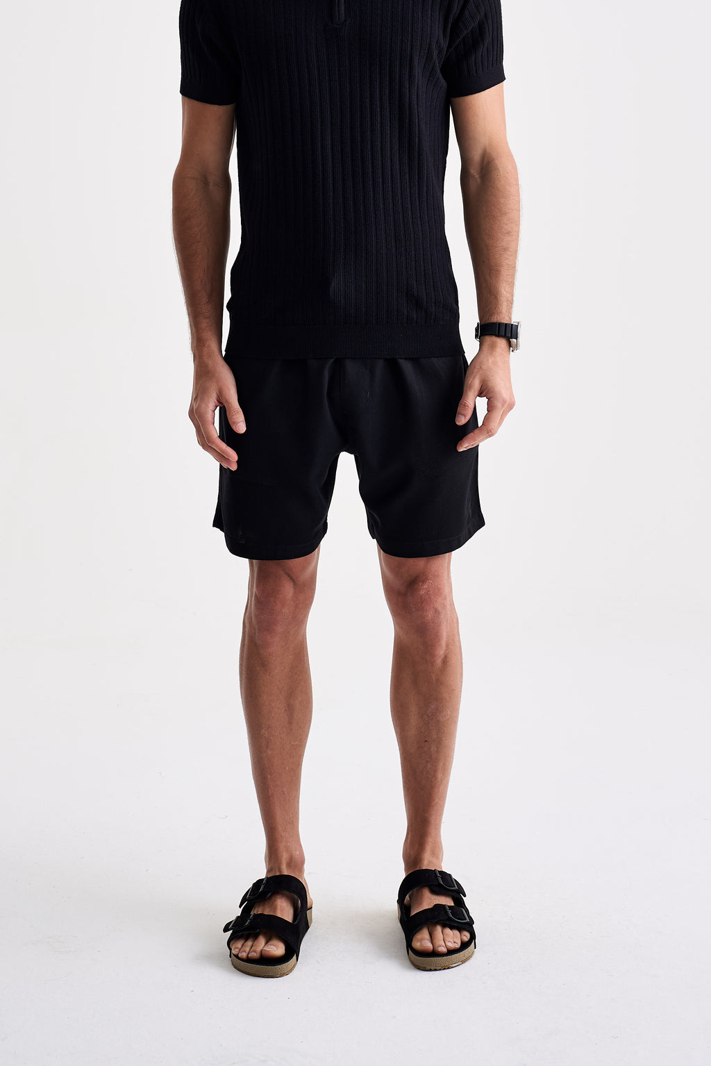 Polo Tricot Zíper Texturizada - Ankor Design
