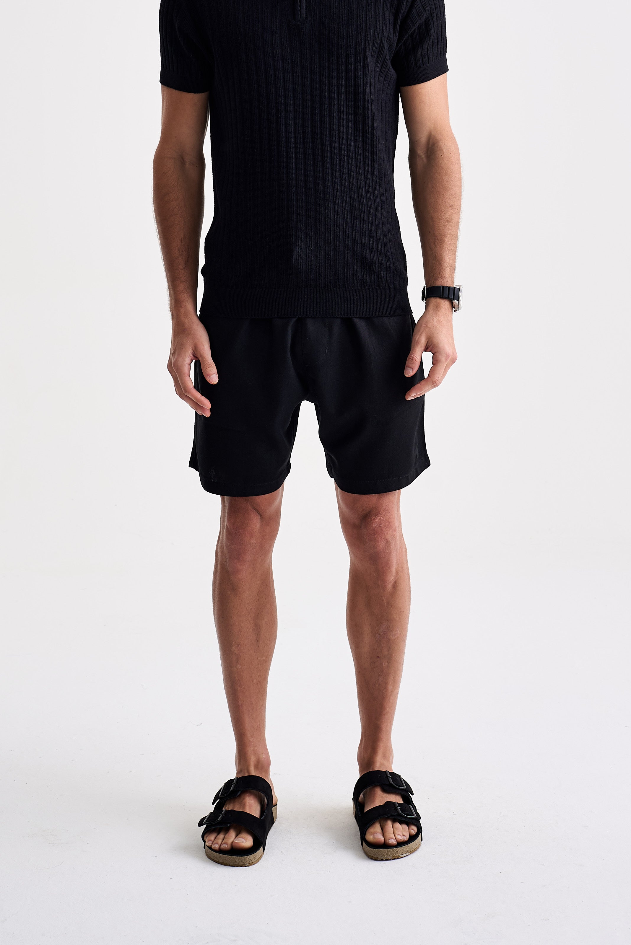 Polo Tricot Zíper Texturizada - Ankor Design