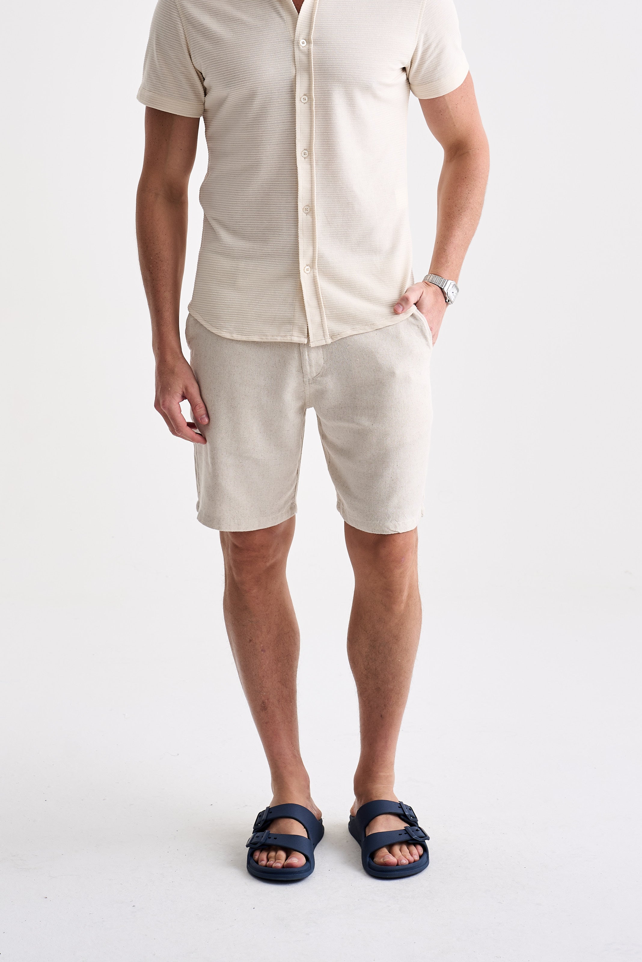 Camisa Micro Texture MC - Ankor Design